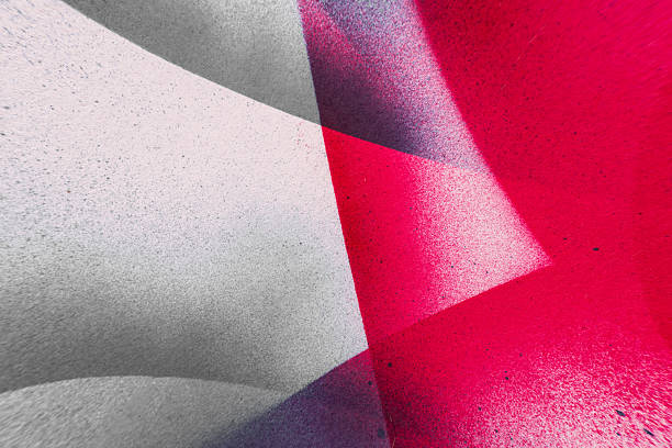 Red and black spray paint background