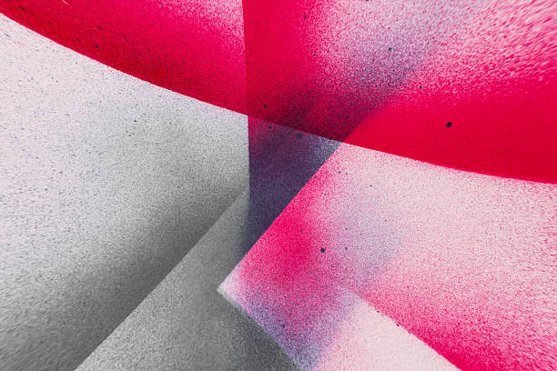 istock Red and black spray paint background 2237271542