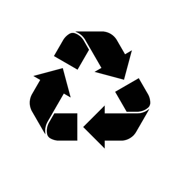 Recycle icon vector design templates simple and modern concept Recycle icon vector design templates simple and modern concept, isolated on white background recycling symbol stock illustrations