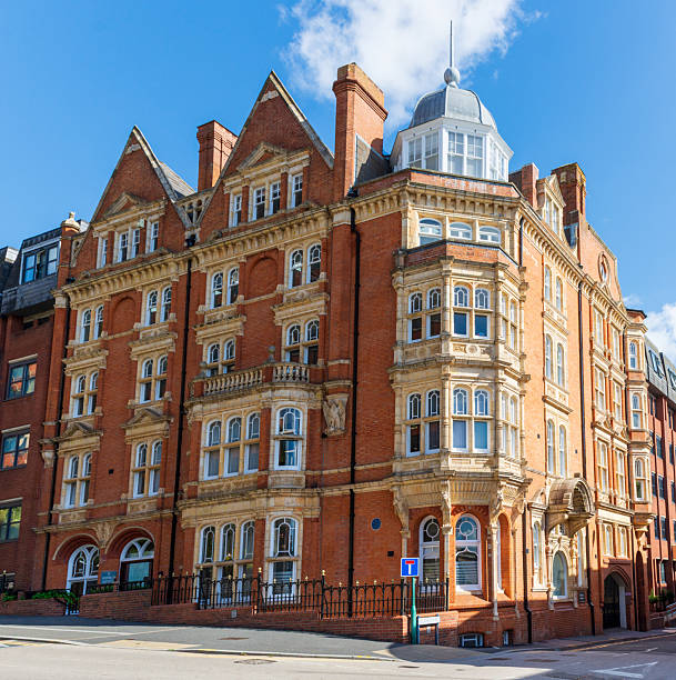 Leeds city landmark, UK. Leeds General Infirmary - old hospital architecture. Listed building.