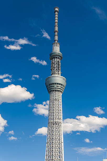 istock Modern Skytree Tower with Clouds in Tokyo 2237304081