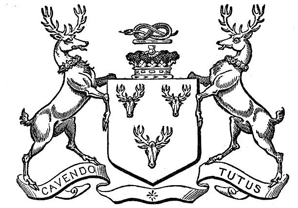 Heraldry coat of arms emblem: Duke of Devonshire