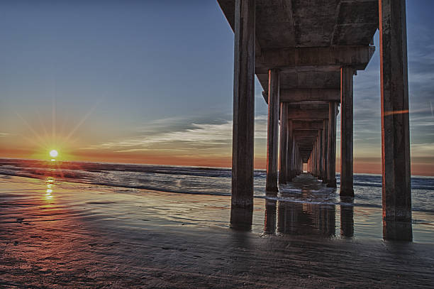 istock Sciene Pier San Diego, La Jolla, at sunset 2237320879