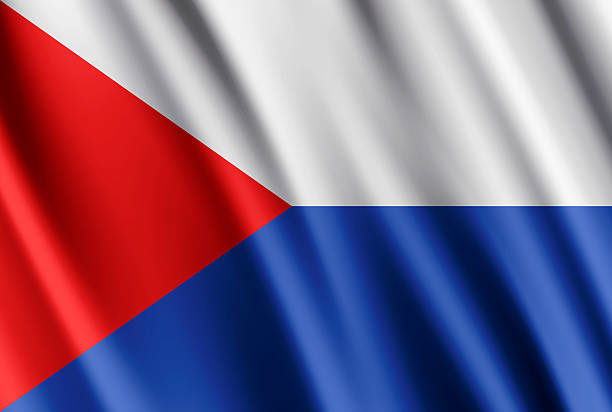 istock High detailed realistic waving flag of The Czech Republic. Vector Illustration 2237321586