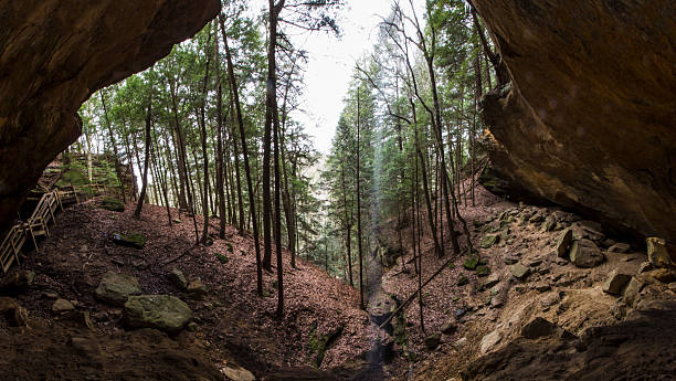 istock Whispering Cave, Hocking Hills State Park, Ohio 2237324459
