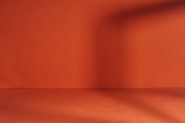 istock Warm Orange Abstract Background With Soft Shadows And Minimal Studio Texture For Design Projects 2237325209