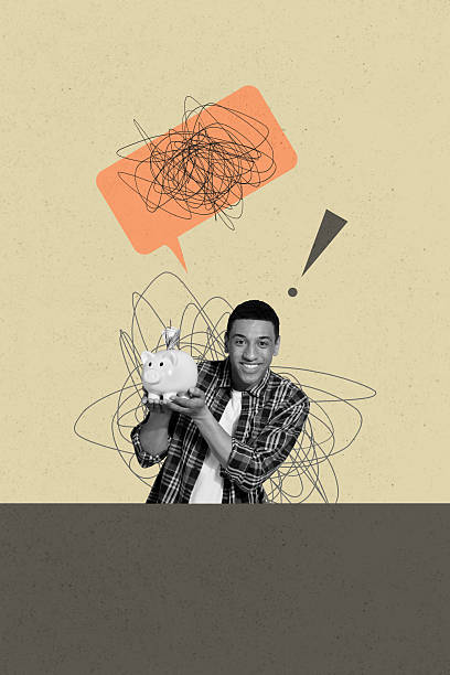istock Collage with person surrounded by message bubbles symbolizing chatting communication online interaction business 2237327055
