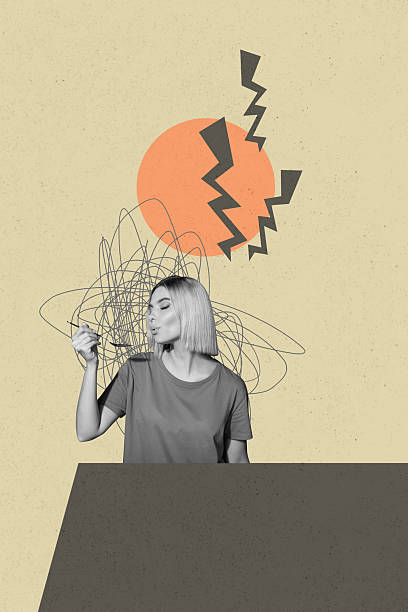 istock Collage with person surrounded by message bubbles symbolizing chatting communication online interaction business 2237330519