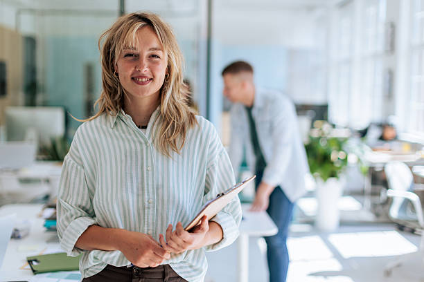 istock Portrait Smiling Businesswoman 2237331572