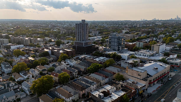 istock A cityscape with numerous buildings and trees 2237332090