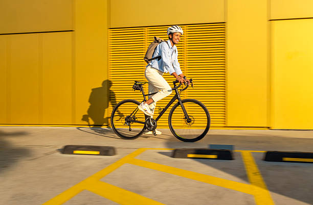 istock Mid Adult Multiracial Female Commuting Energetically on Bicycle 2237332217