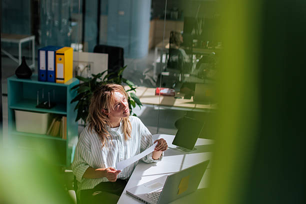 istock Businesswoman Working in Office 2237333675