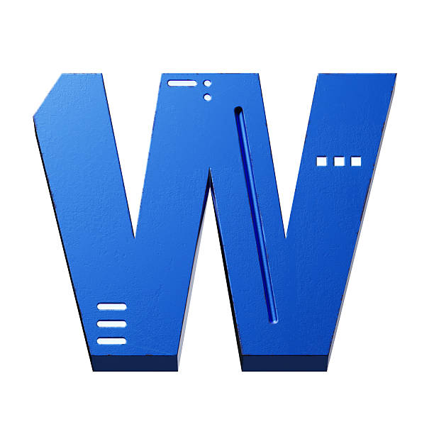 futuristic style font concept. Numbers And Letters. 3d rendering isolated on black background