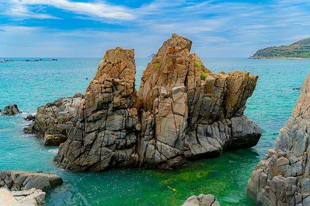 The South China Sea in Vietnam near Nha Trang.
