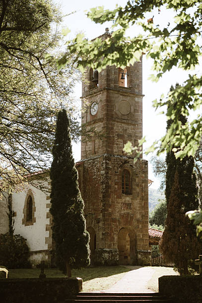 istock Bell tower of a church 2237338691