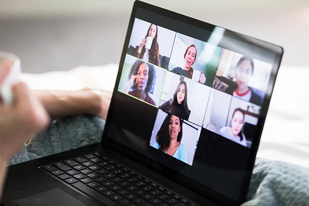 istock Multiracial Women in a Virtual Meeting on Laptop 2237346854