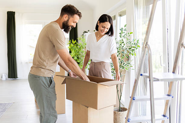 istock Happy Couple Moving into First Home Together 2237347450