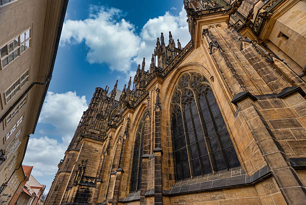 istock Gothic Saint Vitus Cathedral in Prague Castle. 2237358030