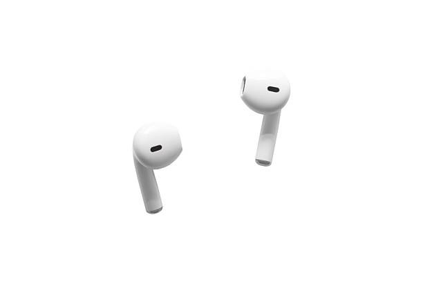 istock White modern wireless headphones isolated on white background. Copy space 2237358068