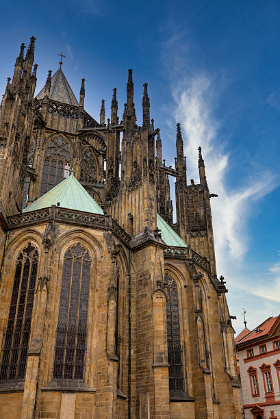istock Gothic Saint Vitus Cathedral in Prague Castle. 2237358127