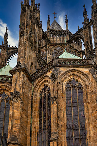 istock Gothic Saint Vitus Cathedral in Prague Castle. 2237358149