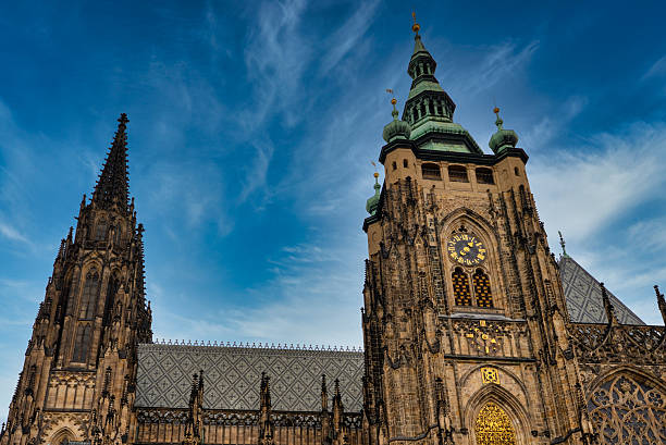 istock Gothic Saint Vitus Cathedral in Prague Castle. 2237358169
