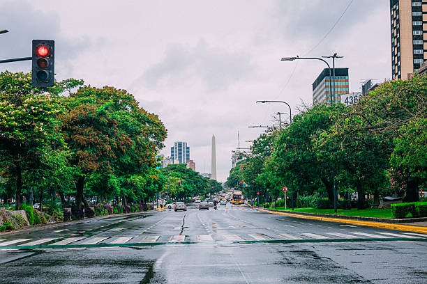 istock El Obelisco on Av 9 de Julio from an intersection in Buenos Aires Argentina 2237380388