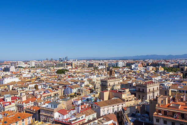 istock A panoramic view of Valencia showcasing its diverse architecture and vibrant cityscape, under a clear blue sky, perfect for travel and tourism themes. 2237381816