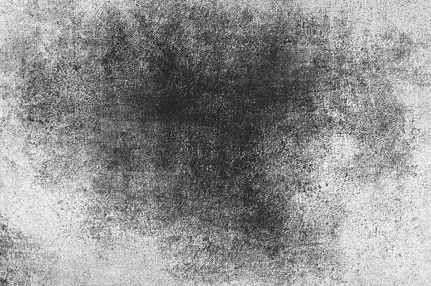 Dark art grunge textured background in black and white colors.