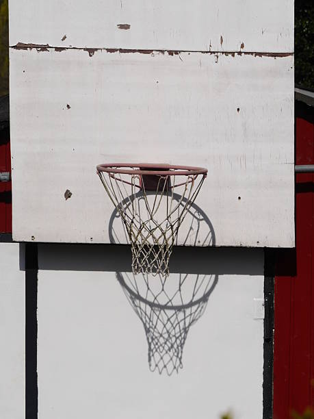 istock Basketball net is hanging from a wall 2237388044