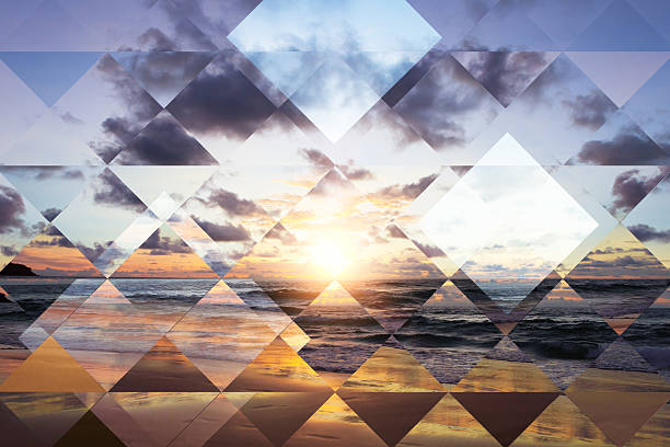 istock Beautiful sunset landscape over the sea. 2237405591