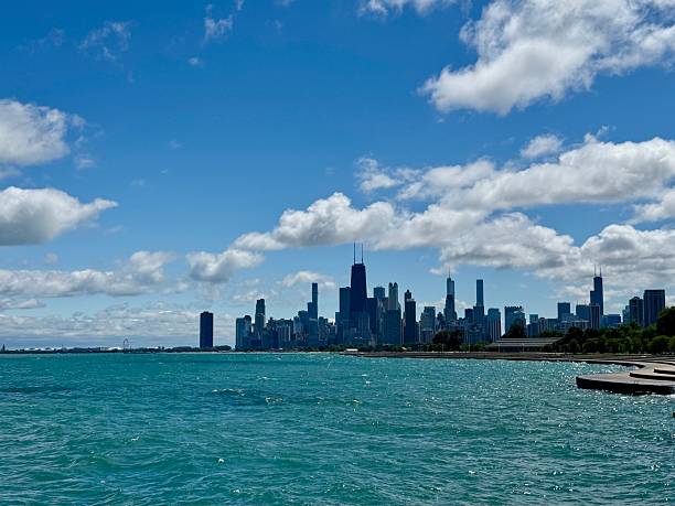 istock Chicago Skyline and Lake Michigan 2237411212