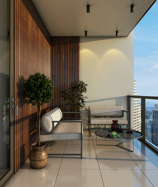 istock Large luxury modern bright interiors Living room mockup illustration 3D rendering image 2237427711