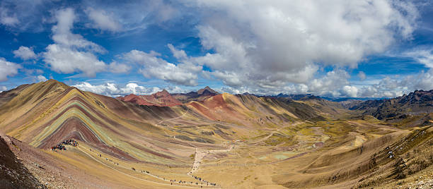 istock Cerro Vinicunca Rainbow mountain high resolution wide angle panoramic landscape 2237428265