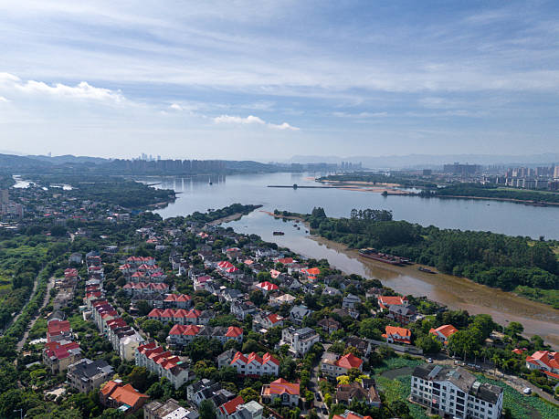 istock A Scenic Residential Area Along the River in an Urban Setting 2237440140