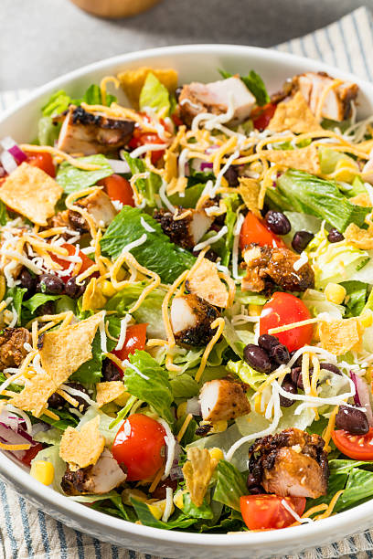 istock Homemade Healthy Chicken Taco Salad 2237444582