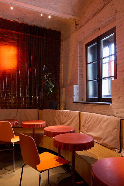 istock Stylish Caf Interior with Cozy Seating and Warm Ambiance 2237445525