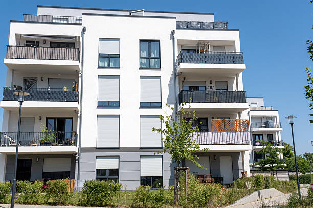 istock White multi-family residential building 2237446121
