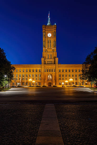 istock The Berlin Town Hall at night 2237446289