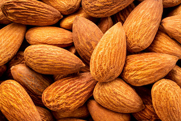 istock Close up, Roasted Delicious Almond , Roasted Almond texture. 2237450063