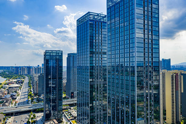 istock Modern city skyline office buildings 2237451952