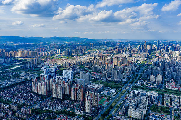 istock Modern city skyline office buildings 2237452067
