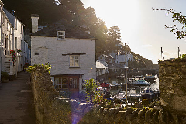 istock Polperro village and harbour cornwall, england, UK 2237474309