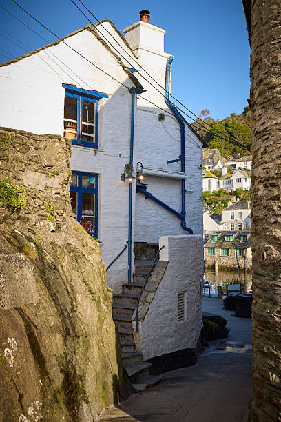 istock Polperro village and harbour cornwall, england, UK 2237474374