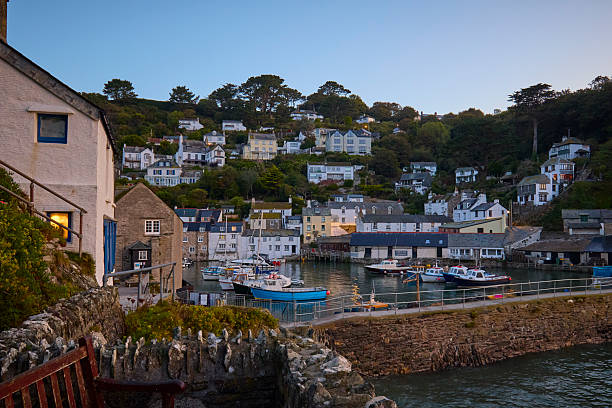istock Polperro village and harbour cornwall, england, UK 2237474454