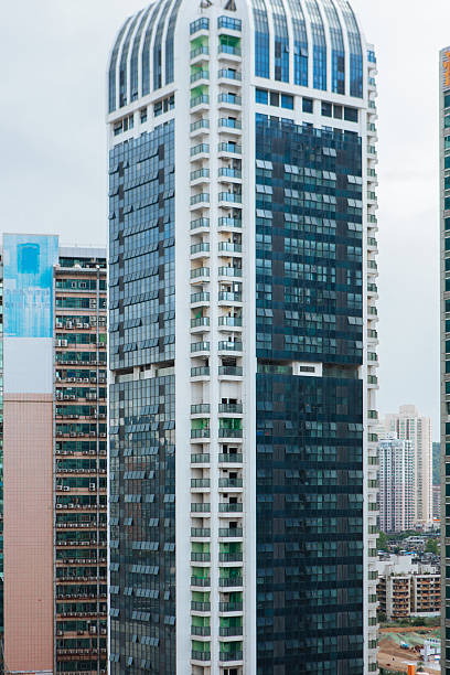 istock Skyscrapers and densely packed apartment buildings in Shenzhen 2237480076