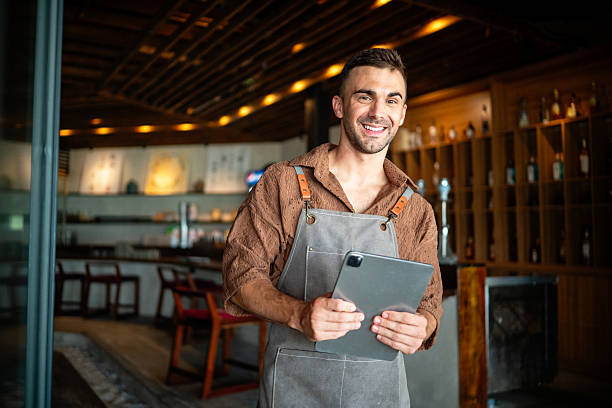 istock A young restaurant owner leveraging technology to grow his modern and successful dining business 2237481814