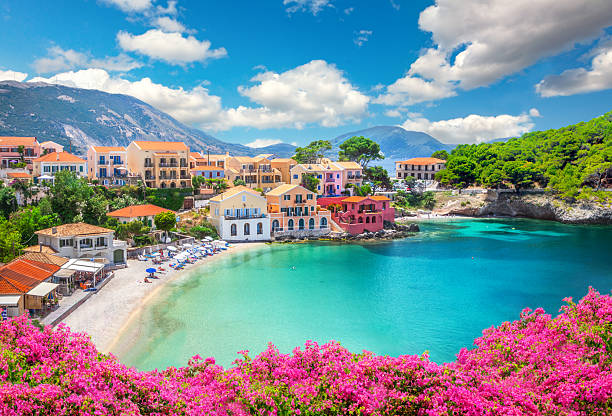 istock Assos village in Kefalonia 2237489525
