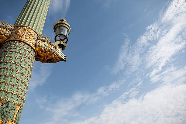 Rostral Column on the Place de la Concorde in Paris