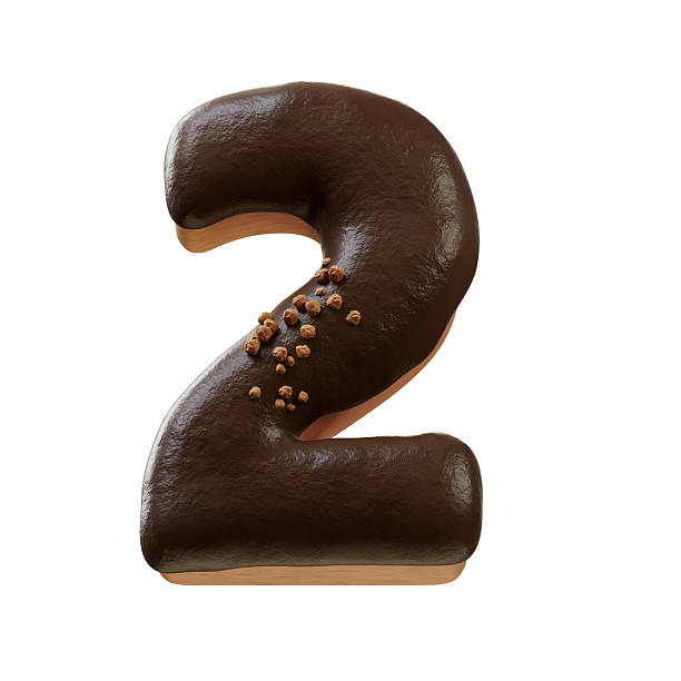 istock 3D Font.Biscuit Donut Font Concept. 2237496588
